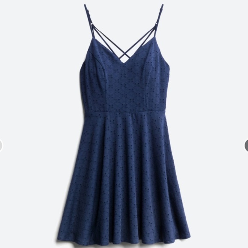 Nine Britton - Blake Eyelet Knit Dress
